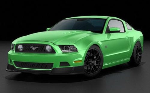 The 2013 Ford Mustang RTR Spec 1 from the front | Torque News